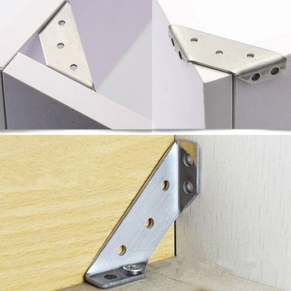 Universal Stainless Steel Furniture Corner Connector (4 Pcs) 4