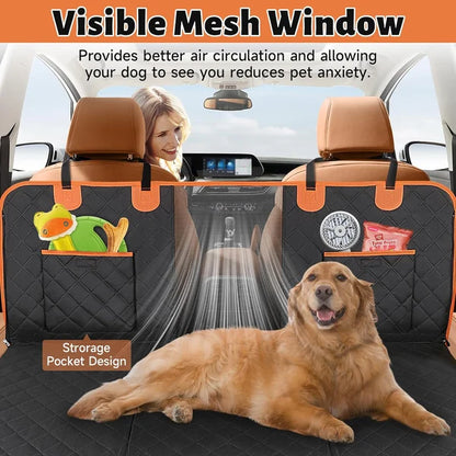 Hard Bottom Dog Car Seat Cover 4