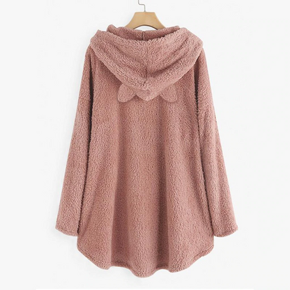 OVERSIZE HOODIE WITH CAT EARS 4