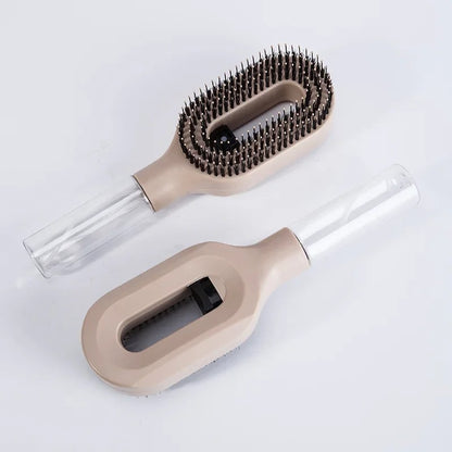 HydraMist U-Shape Spray Hair Brush 4