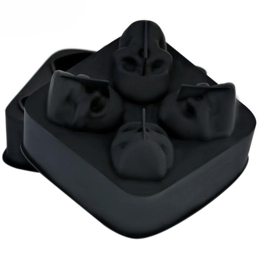 3D Skull Ice Cube Molds 4