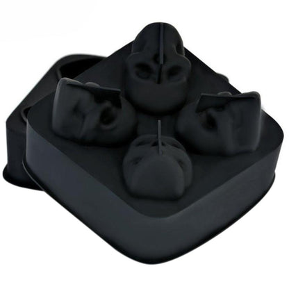3D Skull Ice Cube Molds 4