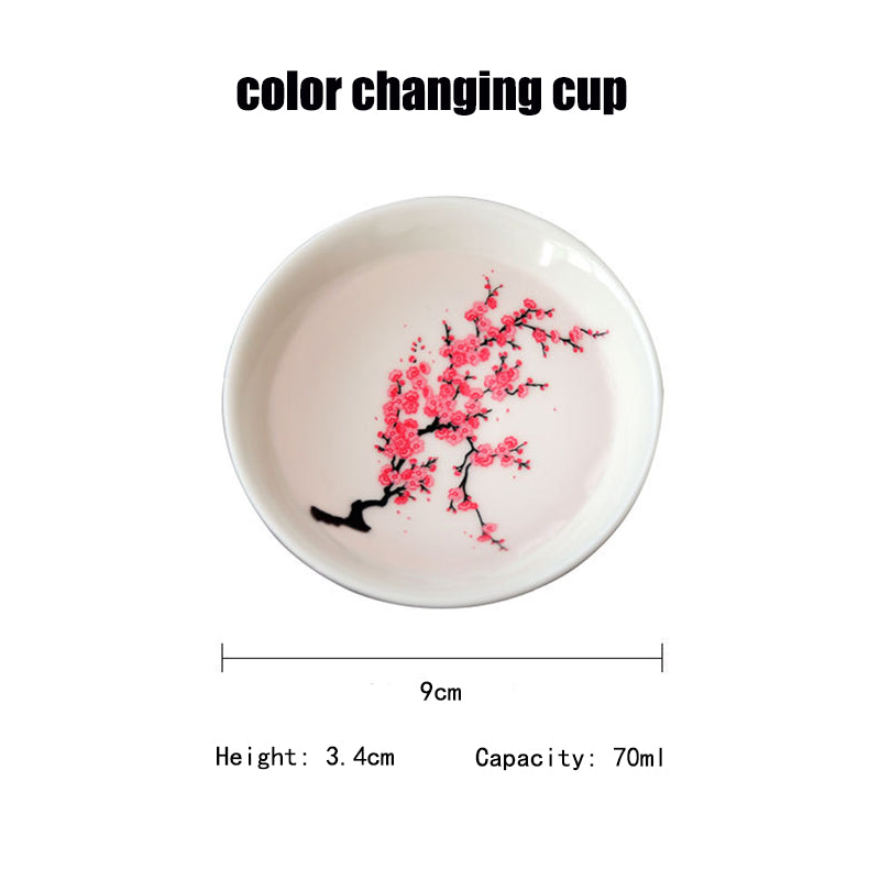 Magic Sakura Cherry Blossom Sake Cup 4