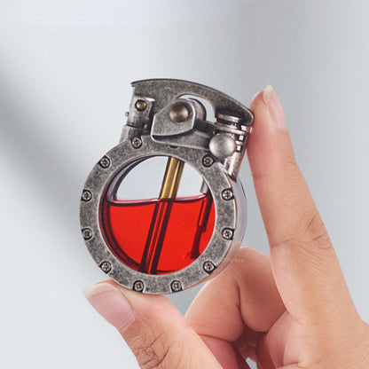 Retro Transparent Tank Metal Lighter 4