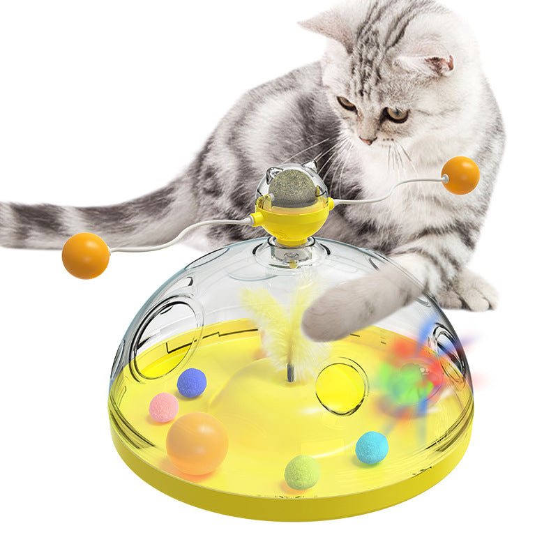 Windmill Interactive Multifunctional Catnip Toy 4
