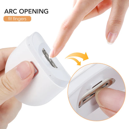 Rechargeable Electric Automatic Nail Trimmer 4