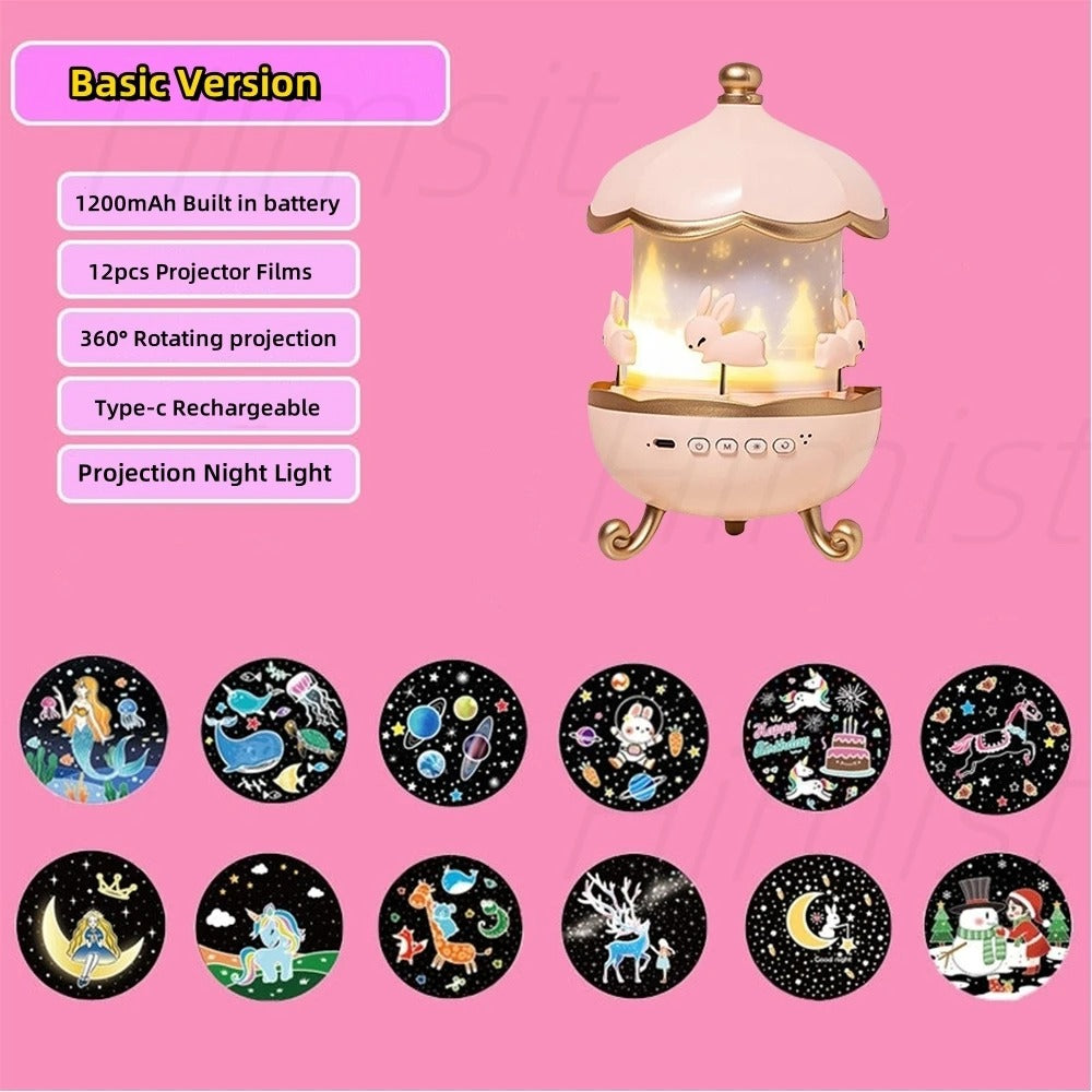Starry Sky Projector Night Rechargeable 4