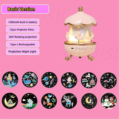 Starry Sky Projector Night Rechargeable 4