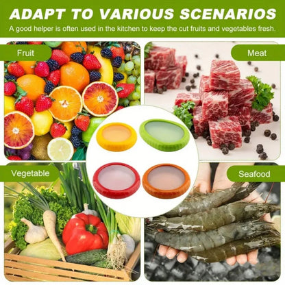 Reusable Silicone Food Saver Containers-SET of 4 4