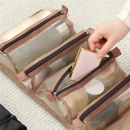 4Pcs in 1 Portable Cosmetic Travel Bag 4