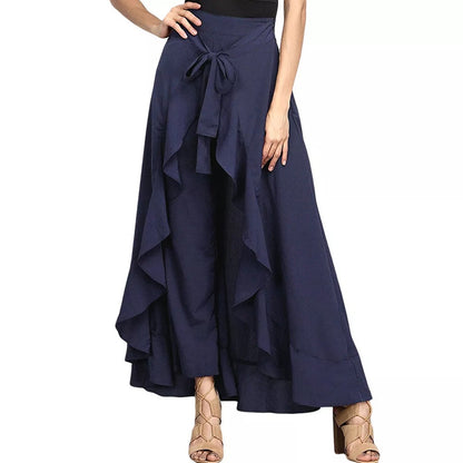 Palazzo Overlay Pant Skirts 4