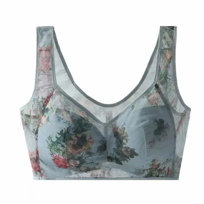 Ice Silk Lace Cooling Comfort Bra 4