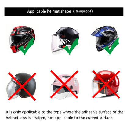 Rainproof Anti-fog Helmet Patch 4
