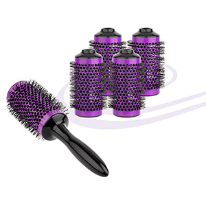 Curl Round Styling Brush Tool Set 4