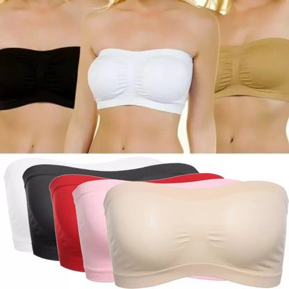 SUPPORTIVE BANDEAU BRA-3PCS 4