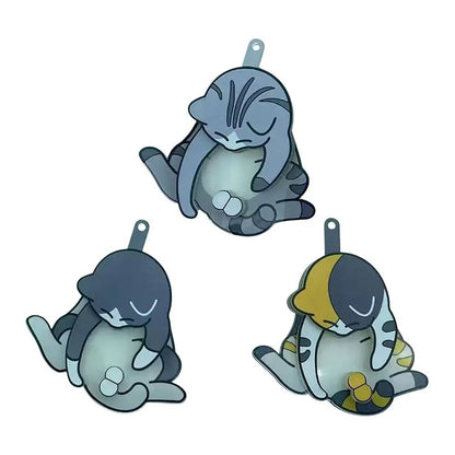 Funny Wiggling Cat Keychain 4