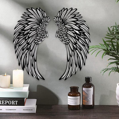 ANGEL WINGS METAL WALL ART 4