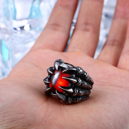 Dragon Claw Steel Ring 4