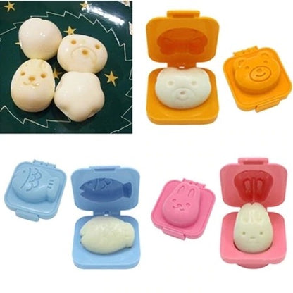 Animal Boiled Egg Mold-6pcs 4