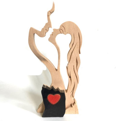 Love Eternal Wooden Decoration Ornaments 4