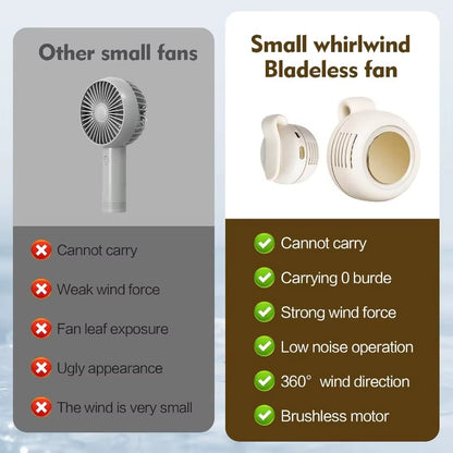 Portable Clip-On Bladeless Fan 4
