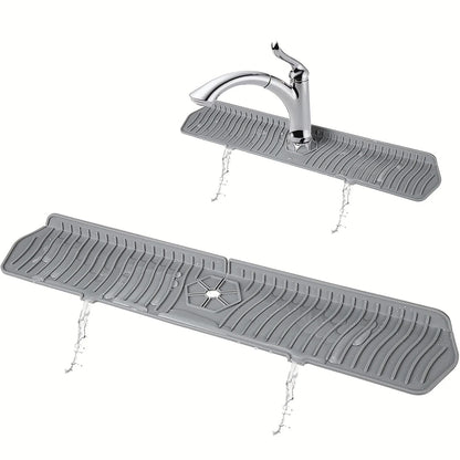 Foldable Self-Draining Faucet Splash Guard Mat 4