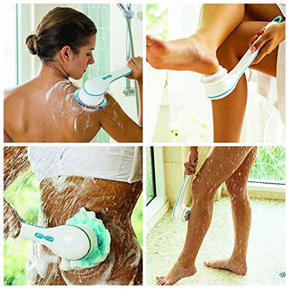 SPIN SPA BODY BRUSH WITH 5 ATTACHMENTS 4