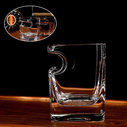 Cigar Holder Wine Glass 4