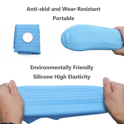 Non-Slip Silicone Rain Shoes & Boots Cover 4