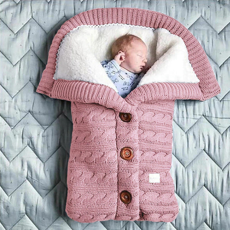 Baby Winter Pod Knit Blanket 4