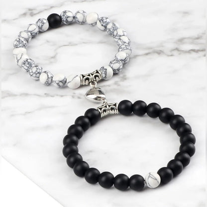Heart Magnetic Bracelets for Couples 3