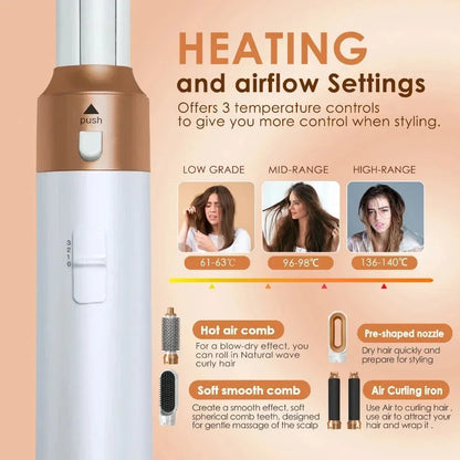 5 in 1 Professional Negative Ionic Hair Styler 4