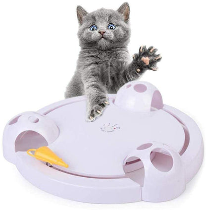 Interactive Mouse Pounce Cat Toy 4