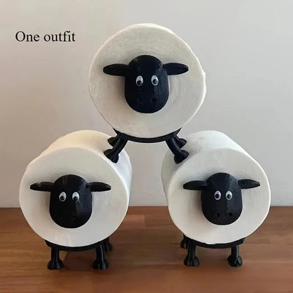 Sheep Toilet Roll Holder-3PCS 4