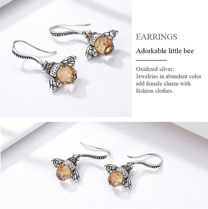 "Dancing Bee" Earrings 4
