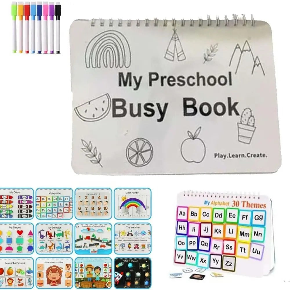Preschool Busy Book 4