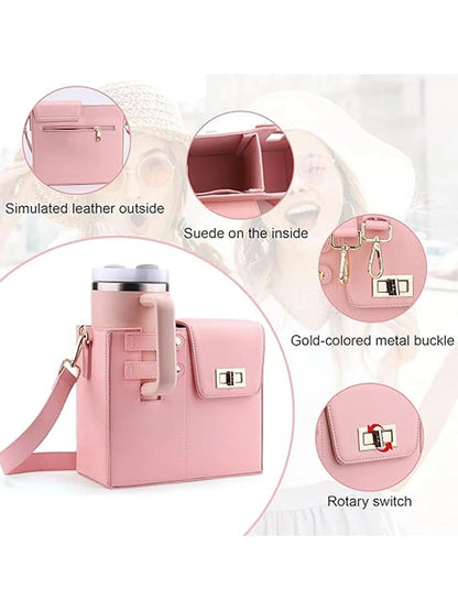 Women's Crossbody Bag with Water Bottle Holder – Stylish & Functional for Sports, Travel, and Daily Use 4