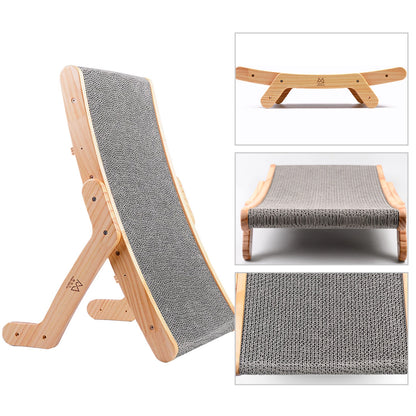 Wooden Cat Scratch Bed 4