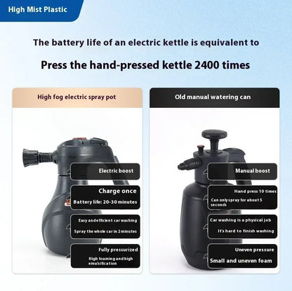 Car Wash Rechargeable Cordless Electric Foam Sprayer 4