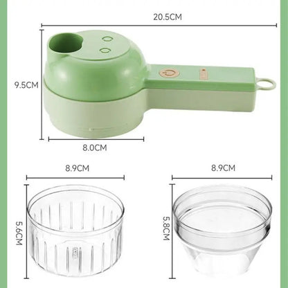 4 In 1 Handheld Electric Vegetable Cutter 4