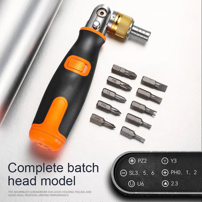 Universal Two Way joint Ratchet screwdriver 4