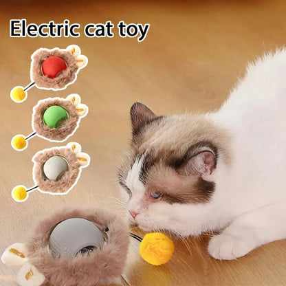 Furry Hide-N-Roll Interactive Cat Toy 4