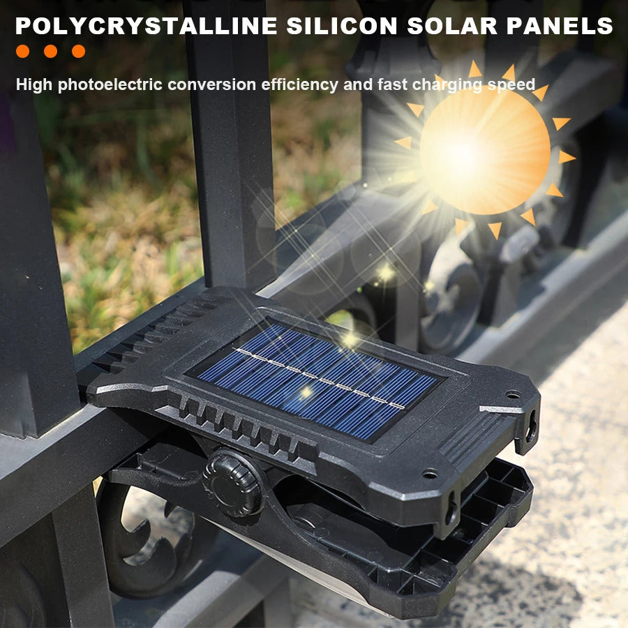 Outdoor Motion Sensor Solar LED Clip Lights 4