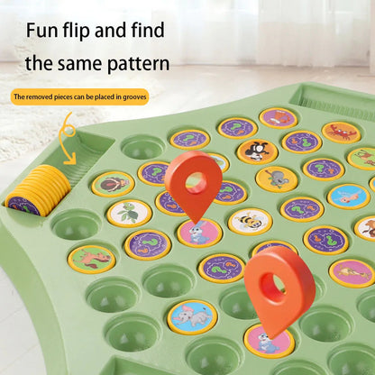 Animal/Fruit Flip Memory Chess Game 4