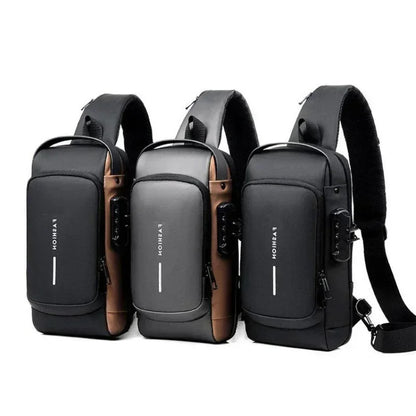 Anti-Theft USB Charging Crossbody Backpack 4