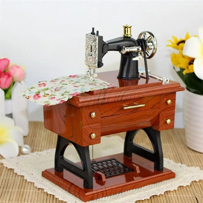 Sewing Machine-Shaped Music Box 4