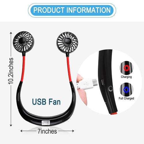 Portable Hanging Neck Sports Fan 4