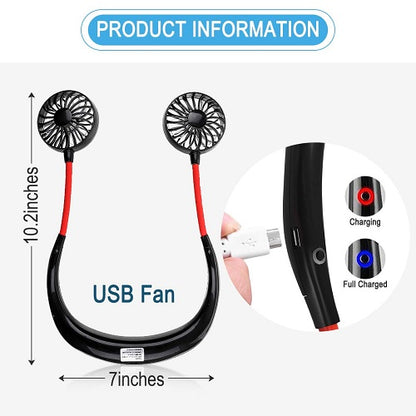 Portable Hanging Neck Sports Fan 4