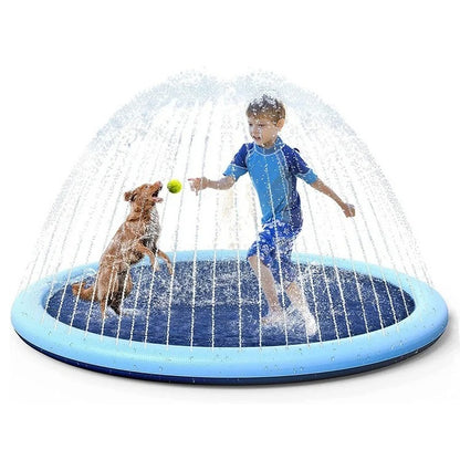 Non-Slip Splash Pad for Kids and Dog 4