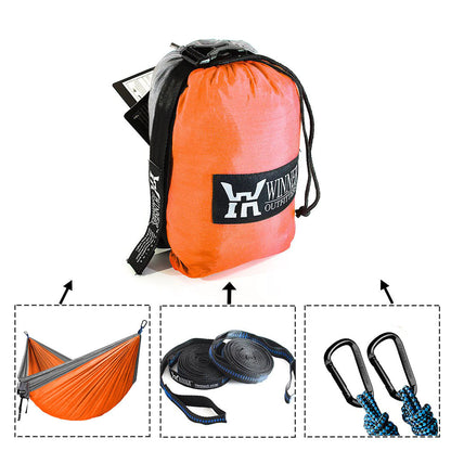 Portable Parachute Leisure Travel Hammock 4